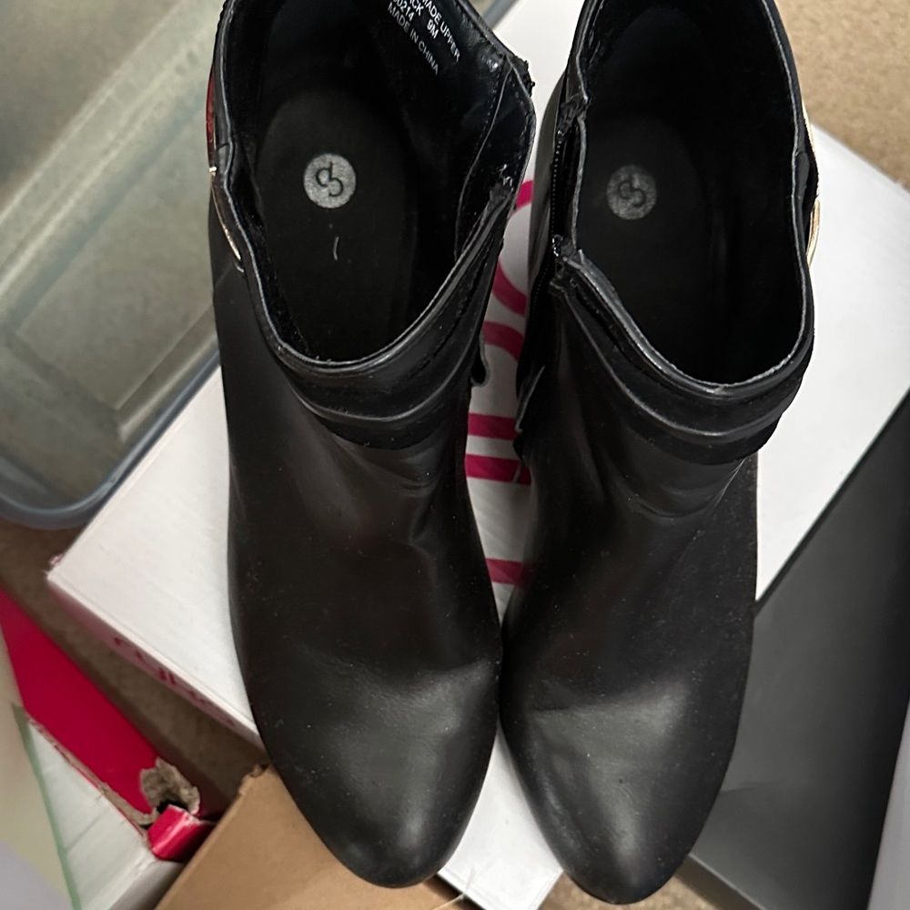 Black Ankle Boots